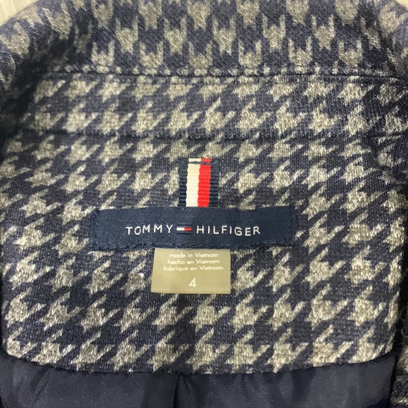 Tommy Hilfiger Houndstooth Blazer Size 4 - Picture 3 of 5